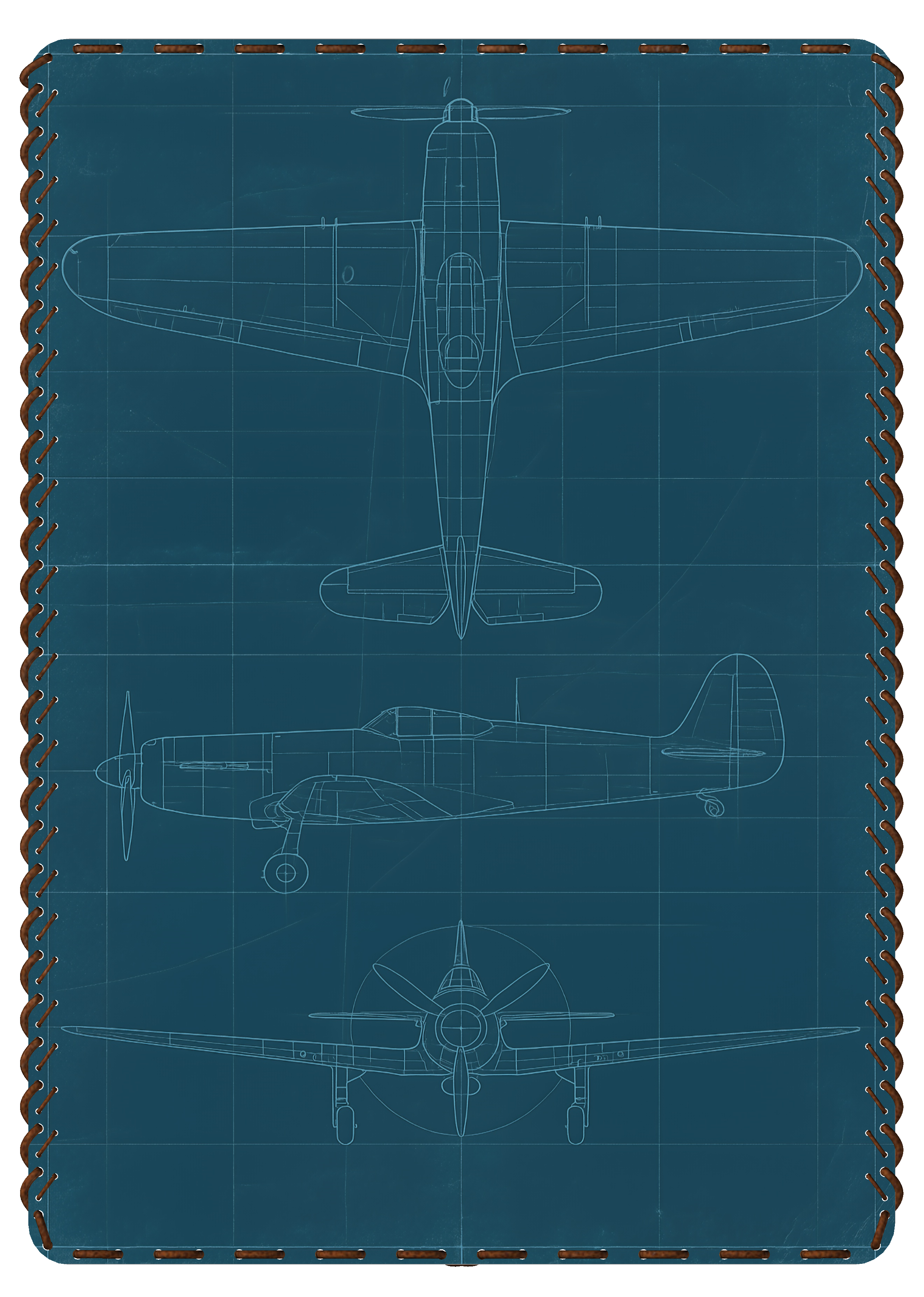 COLLECTION BLUE PRINT - #1102