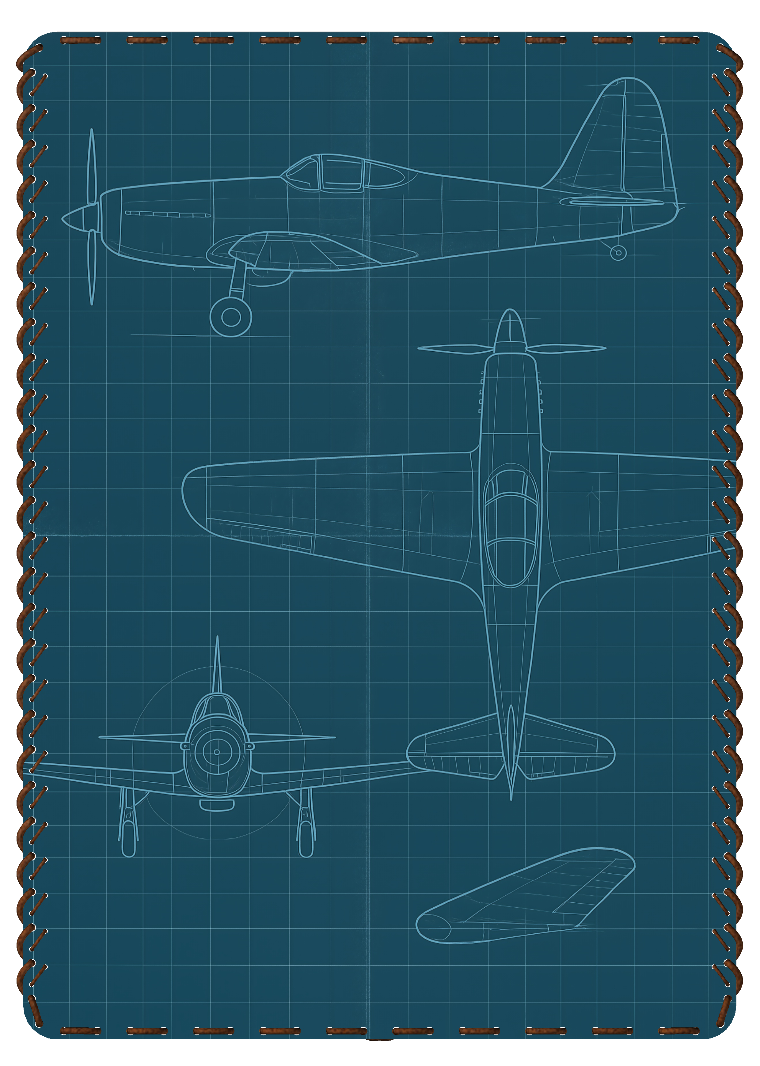 COLLECTION BLUE PRINT - #1109