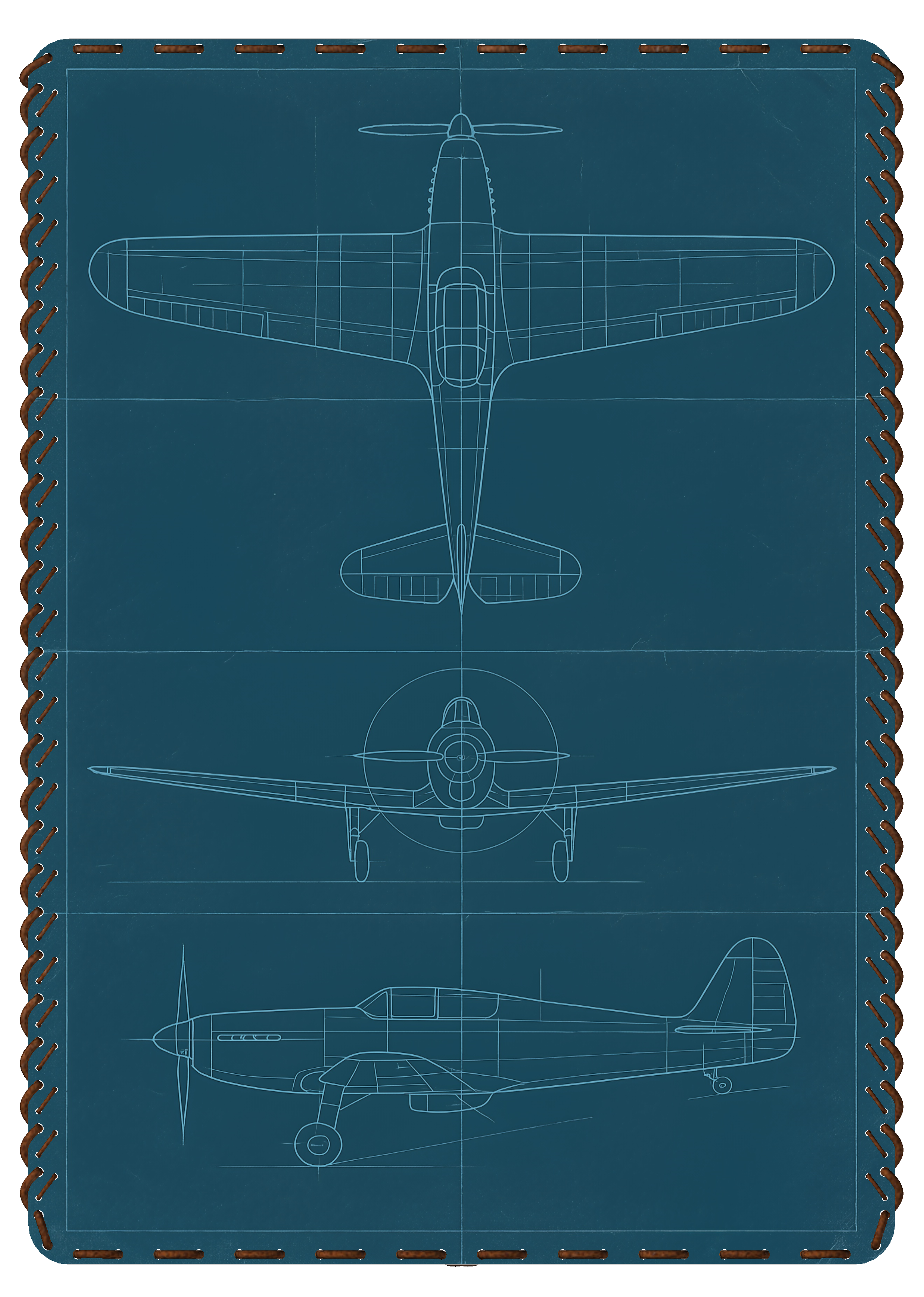 COLLECTION BLUE PRINT - #1110