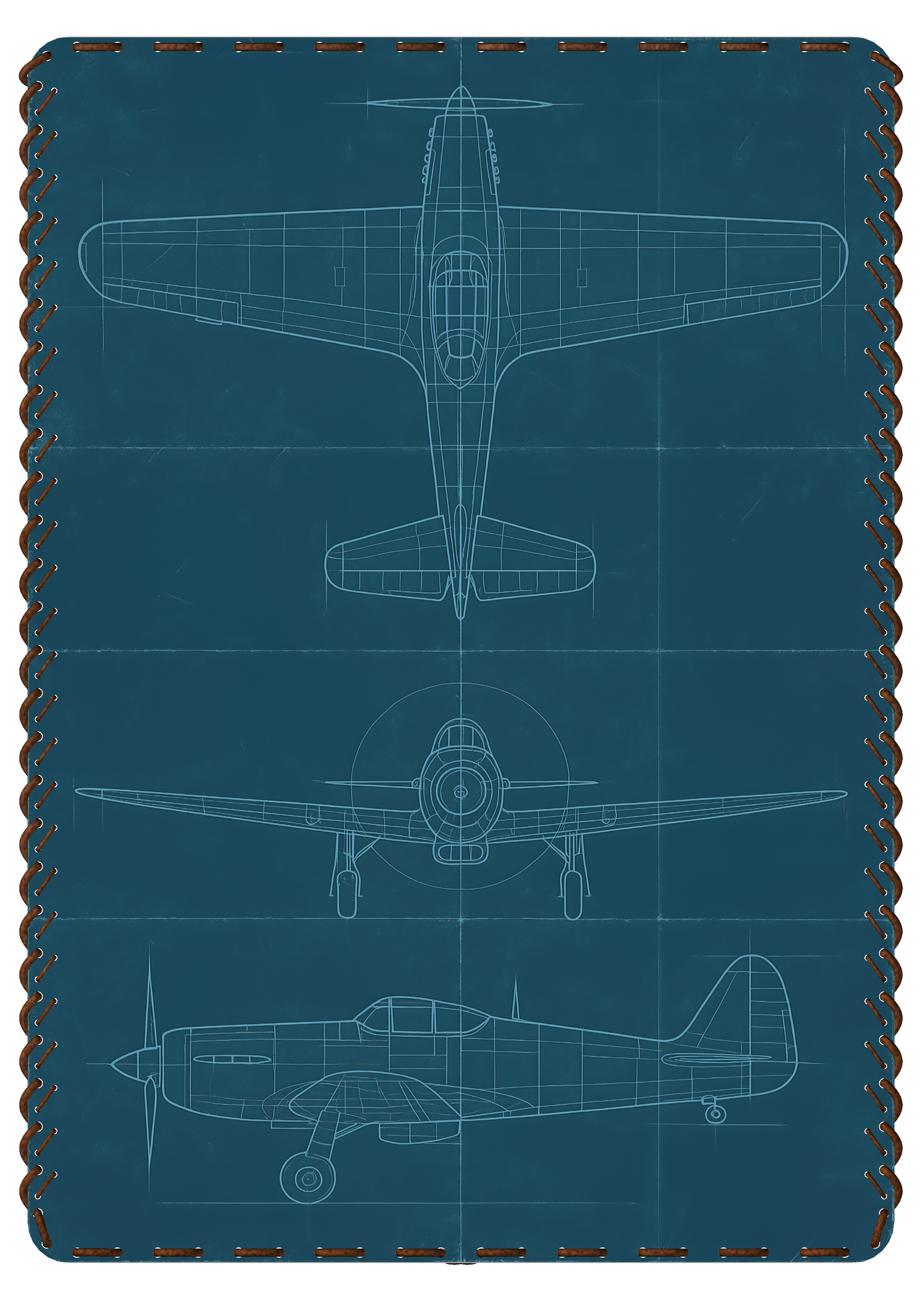 COLLECTION BLUE PRINT - #1113