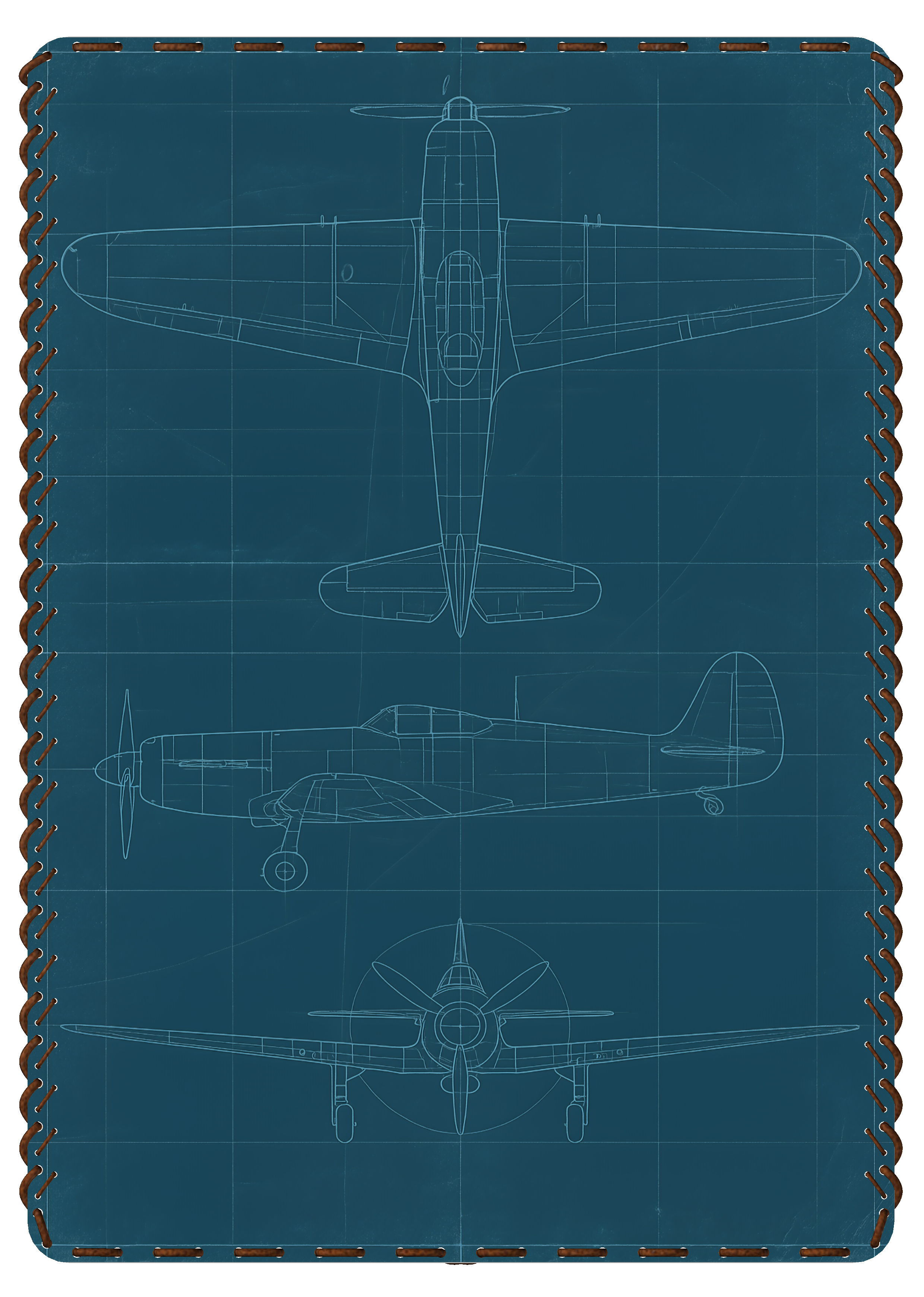 COLLECTION BLUE PRINT - #1114