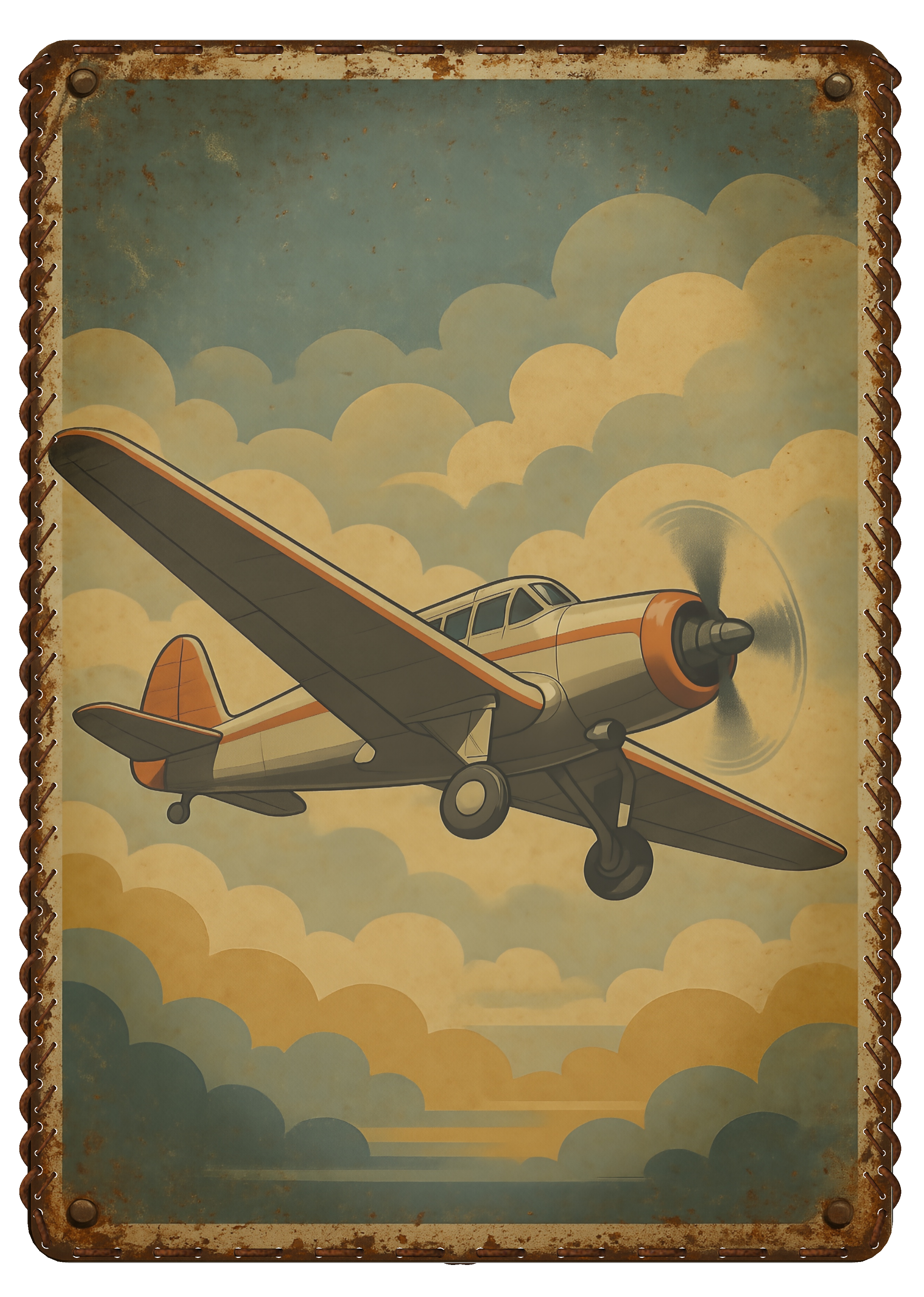 COLLECTION VINTAGE METAL - #1509