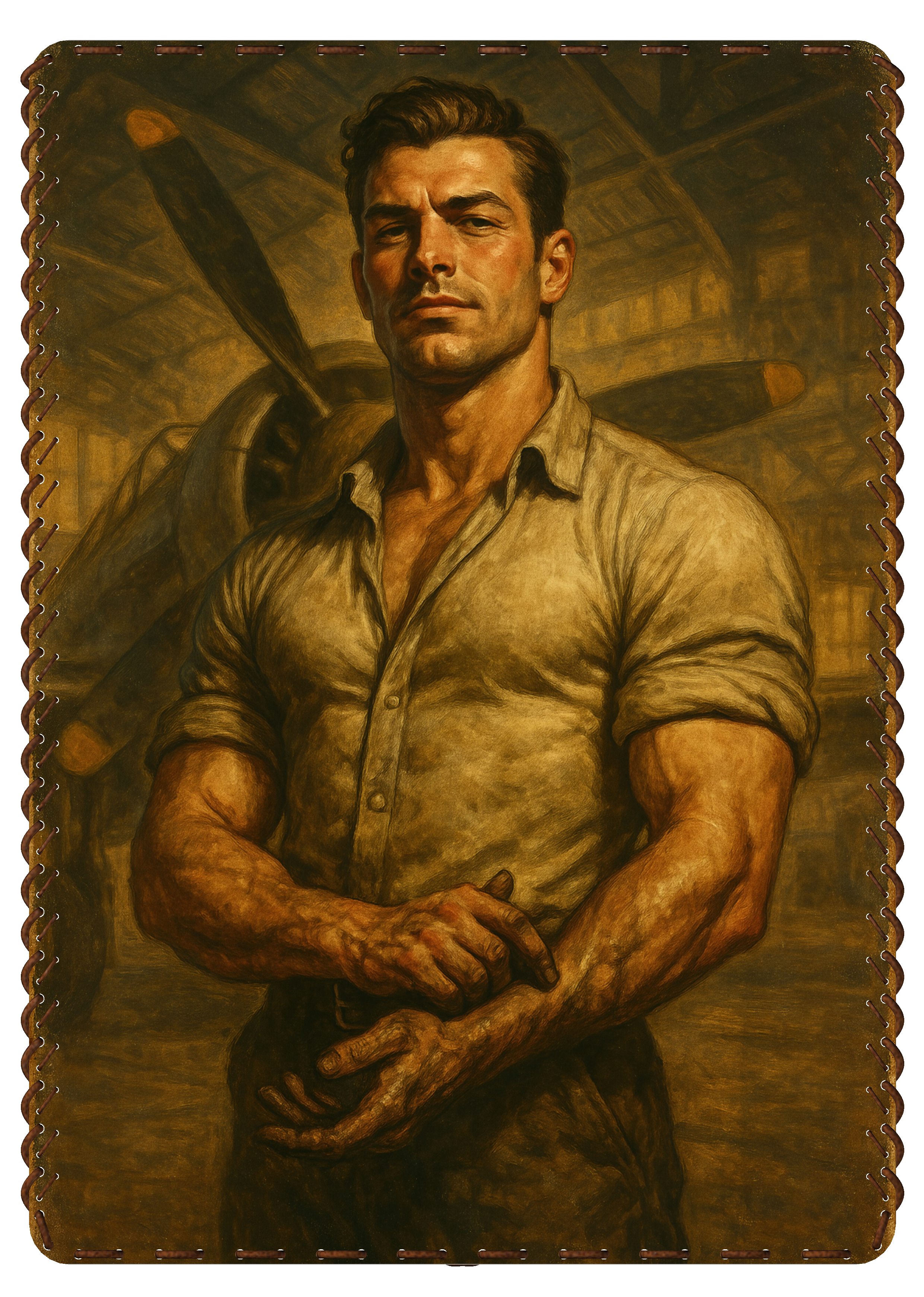 COLLECTION PIN-UP MALE - #1607