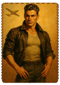COLLECTION PIN-UP MALE - #1608
