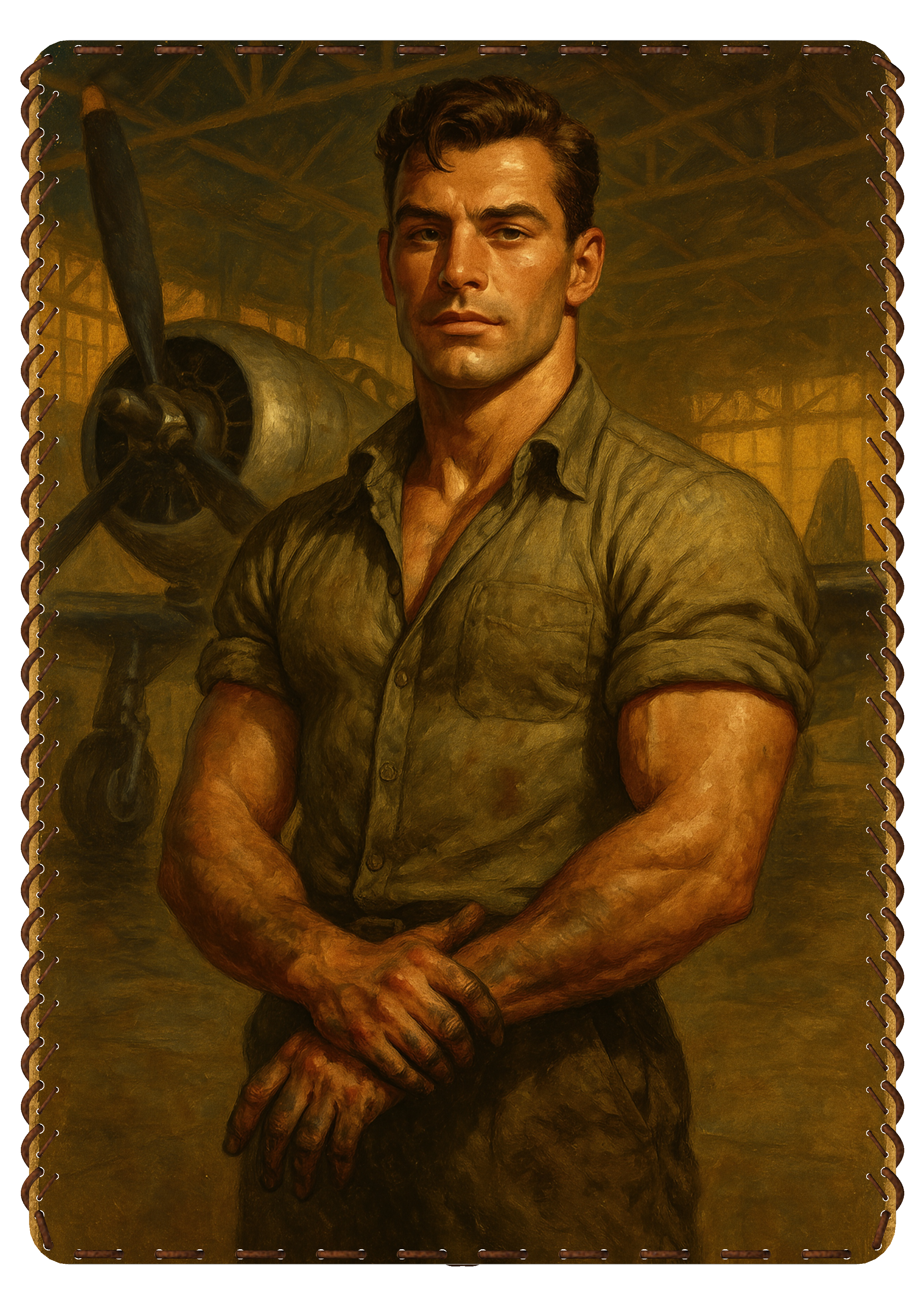 COLLECTION PIN-UP MALE - #1610