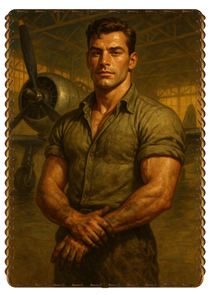COLLECTION PIN-UP MALE - #1610