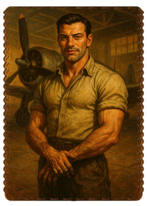 COLLECTION PIN-UP MALE - #1611