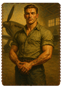 COLLECTION PIN-UP MALE - #1613
