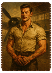 COLLECTION PIN-UP MALE - #1616