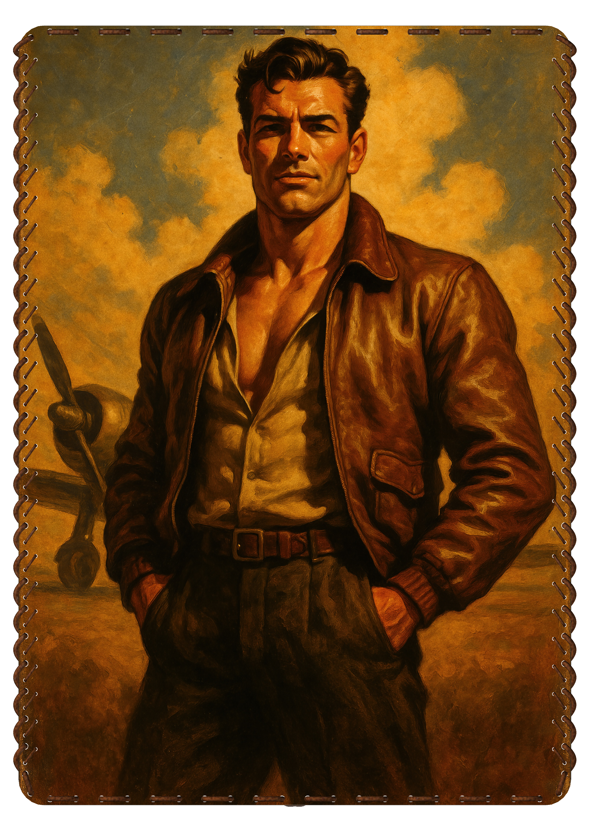 COLLECTION PIN-UP MALE - #1617